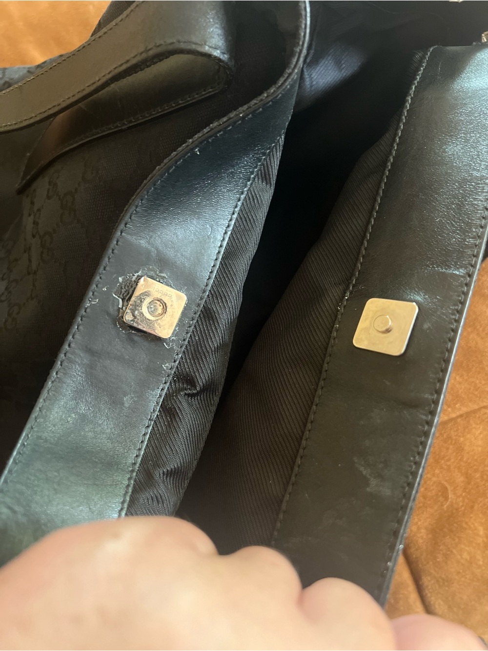 Vintage Gucci monogram tote - Picture 10 of 14